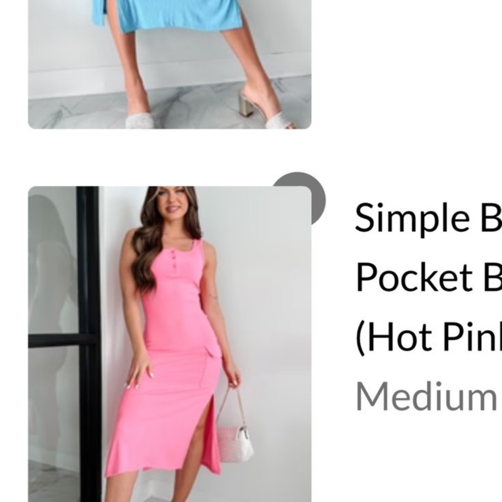 NanaMacs Pink Dress